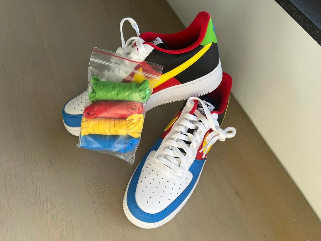 Nike Air Force 1 x Uno 50th anniversary, Kleding | Heren, Schoenen, Nieuw, Sneakers, Ophalen