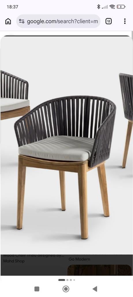 8x Tribu mood armstoel NIEUW, Ophalen