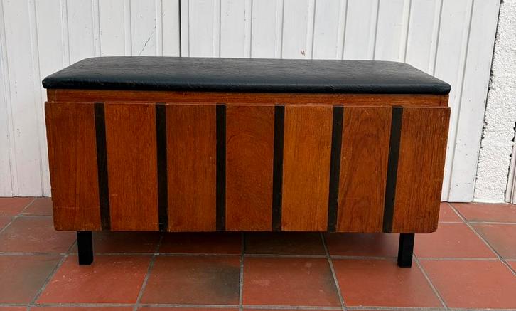Vintage kist/bank, Huis en Inrichting, Woonaccessoires | Kisten, Gebruikt, Ophalen