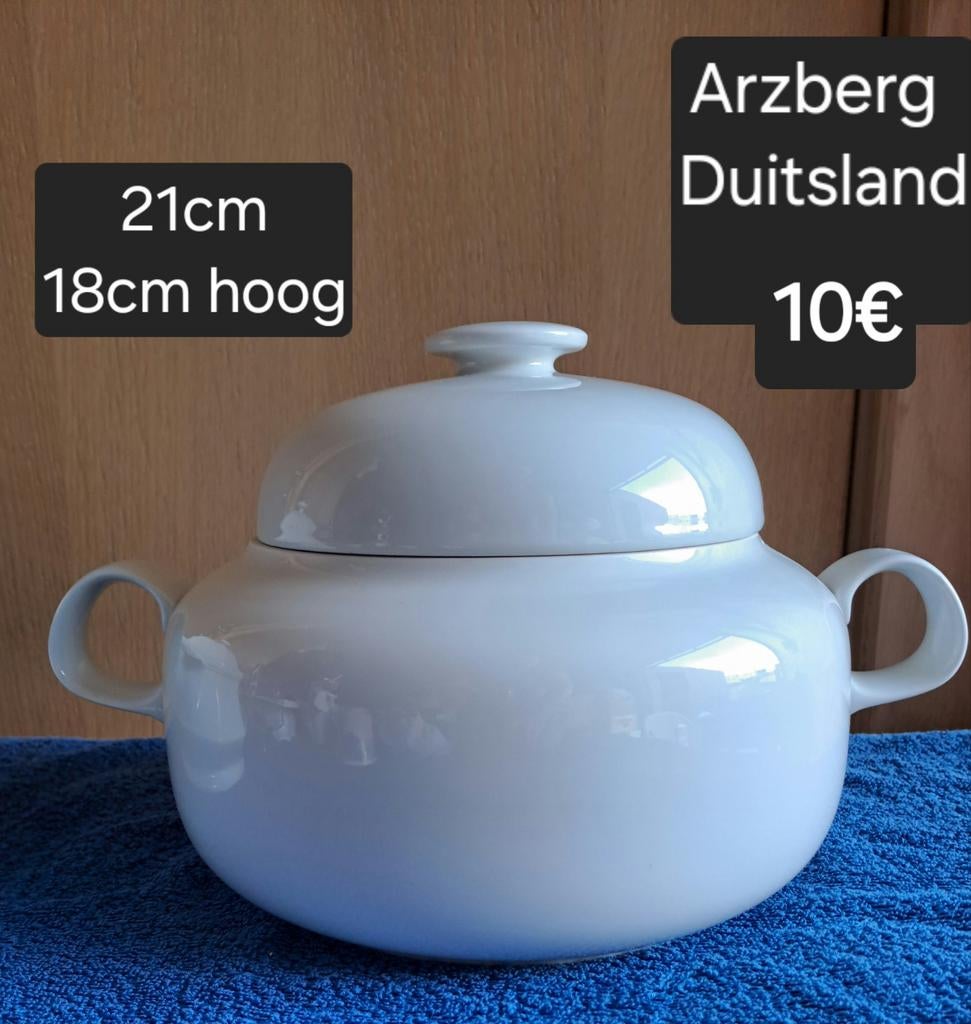 Dekschaal Arzberg Duitsland, Antiek en Kunst, Ophalen