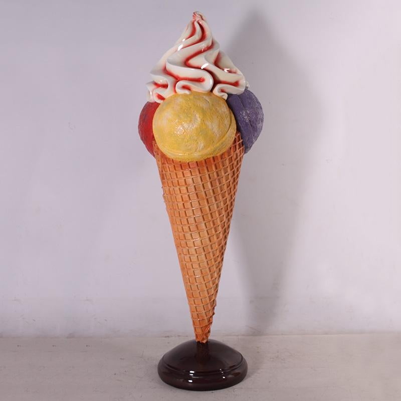 IJsje XXL schepijs 220 cm - ijshoorn met 4 ijs bollen, Verzamelen, Ophalen, Nieuw