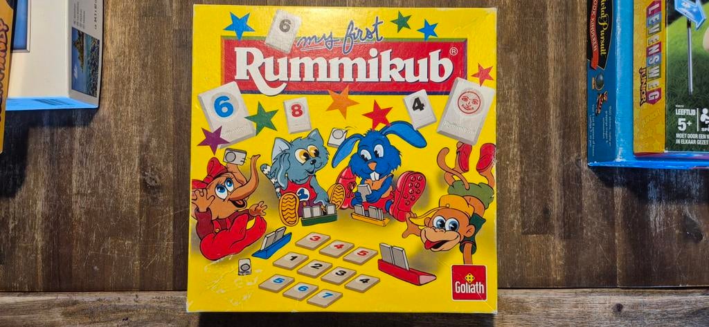 My first Rummikub, Drie of vier spelers, Ophalen, Zo goed als nieuw, Goliath