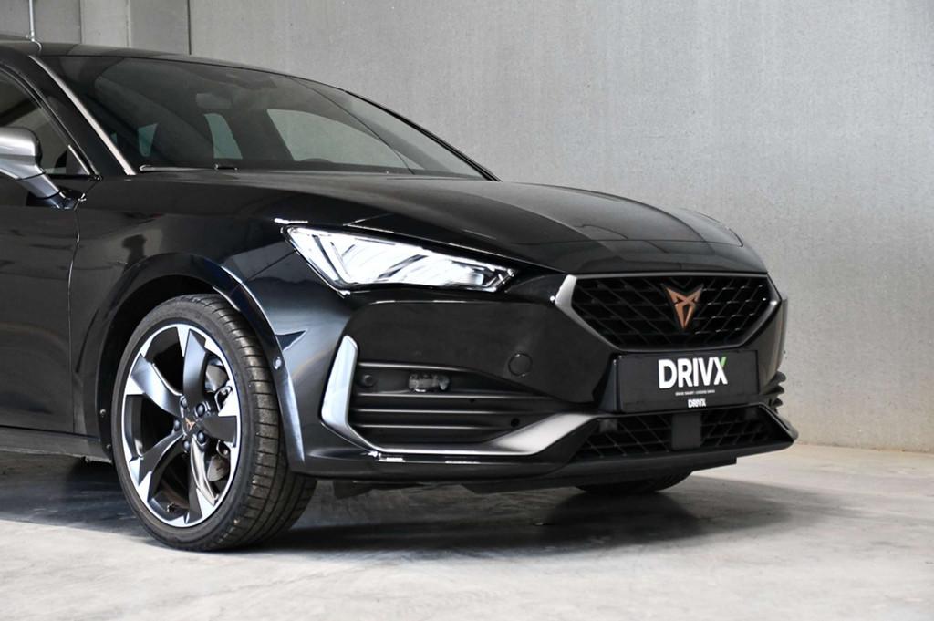 CUPRA Leon 1.5 eTSI MHEV - DSG - Carplay - DAB - Stuurverw., 4 cilinders, Leon, Zwart, Bedrijf