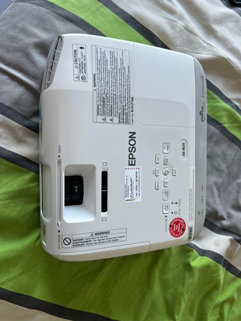 Epson, TV, Hi-fi & Vidéo, Enlèvement ou Envoi, Epson, Utilisé, Full HD (1080)