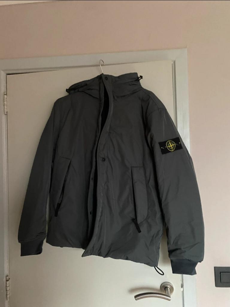 Stone island padded jacket, Kleding | Heren, Jassen | Winter, Ophalen of Verzenden, Nieuw, Maat 46 (S) of kleiner, Grijs