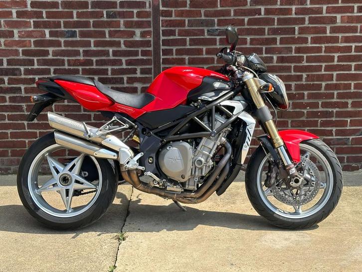 MV Agusta Brutale 910 F4 - Maar 18000km! Topper!, Auto's, Overige Auto's, Bedrijf, Te koop, Benzine, Overige carrosserie, Handgeschakeld
