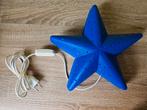wandlamp donkerblauwe ster – vintage – 1990’s - kind, Ophalen of Verzenden, Zo goed als nieuw, Kunststof, IKEA