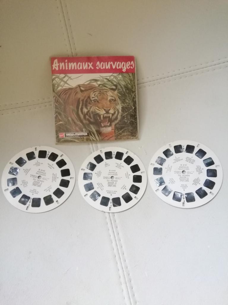Viewmaster view-master wilde dieren, Zo goed als nieuw