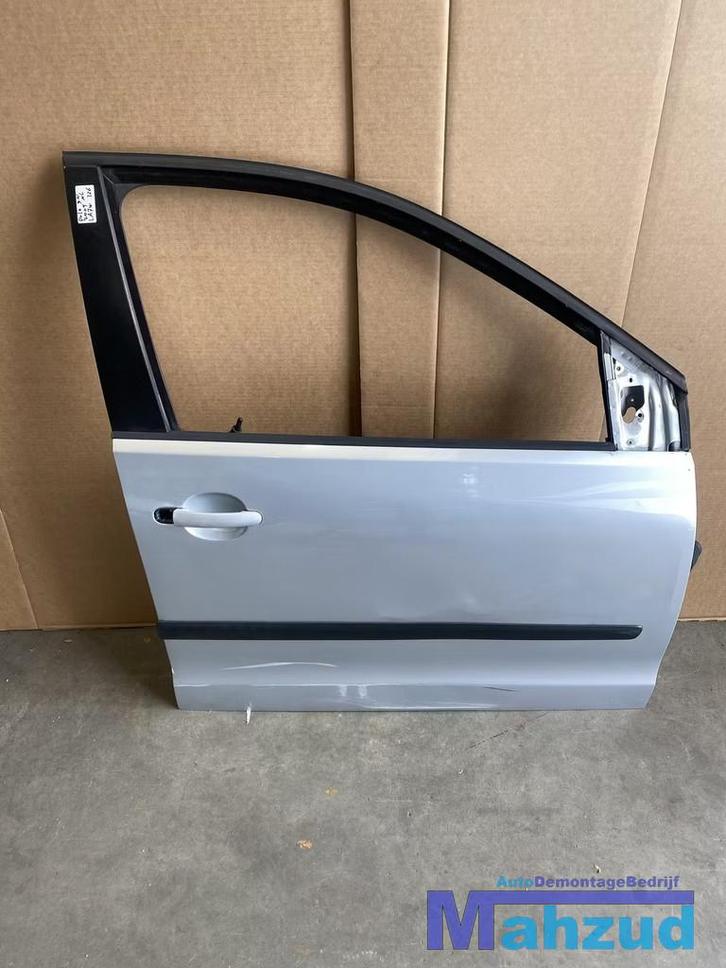VW POLO 9N zilver grijs LA7W Rechts voor deur portier 01-09, Auto-onderdelen, Carrosserie, Deur, Volkswagen, Voor, Rechts, Gebruikt