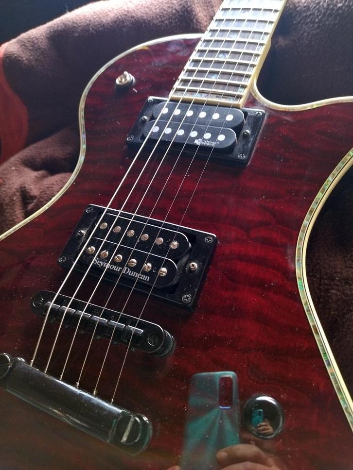 Fernandes Ravell Sustainer, Muziek en Instrumenten, Snaarinstrumenten | Gitaren | Elektrisch, Gebruikt, Solid body, Overige merken