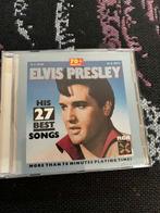 Elvis cd, his best 27 songs van het RCA label., CD & DVD, CD | Rock, Enlèvement ou Envoi, Comme neuf, Rock and Roll