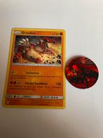 Carte Pokémon avec jeton, Hobby & Loisirs créatifs, Enlèvement, Comme neuf