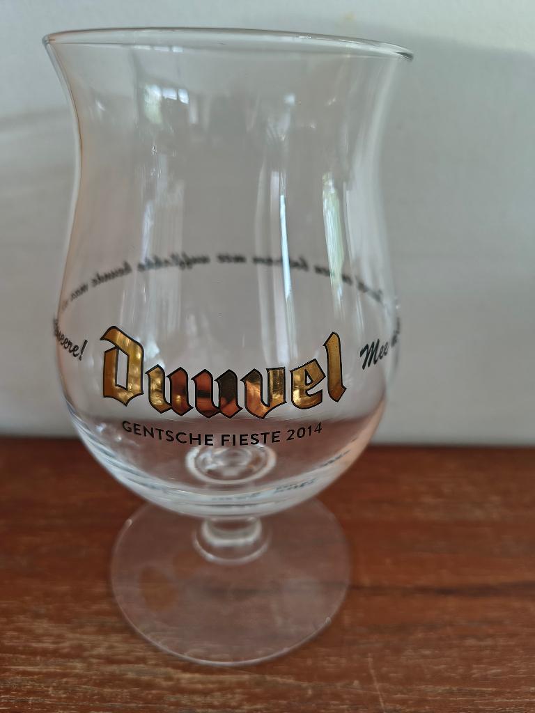 Duvel glas Gentse Feesten 2014, Enlèvement, Comme neuf, Verre ou Verres, Duvel