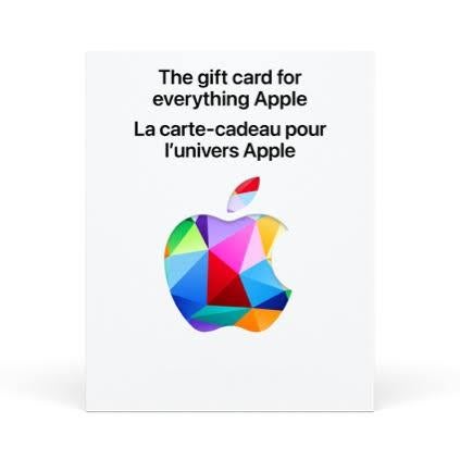 Apple Store Cadeaubon/gift cards €150x4 stuks, Tickets en Kaartjes, Cadeaubon