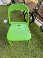 20X chaises en plastique vert - 10€/pièce-lot, Jardin & Terrasse, Enlèvement, Comme neuf, Synthétique, Empilable