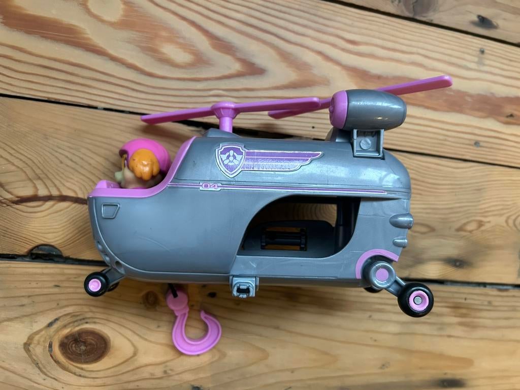 Paw Patrol Skye met helikopter, Ophalen, Zo goed als nieuw