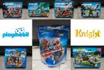 Playmobil Knights 7 Sets, Ophalen, Zo goed als nieuw, Complete set