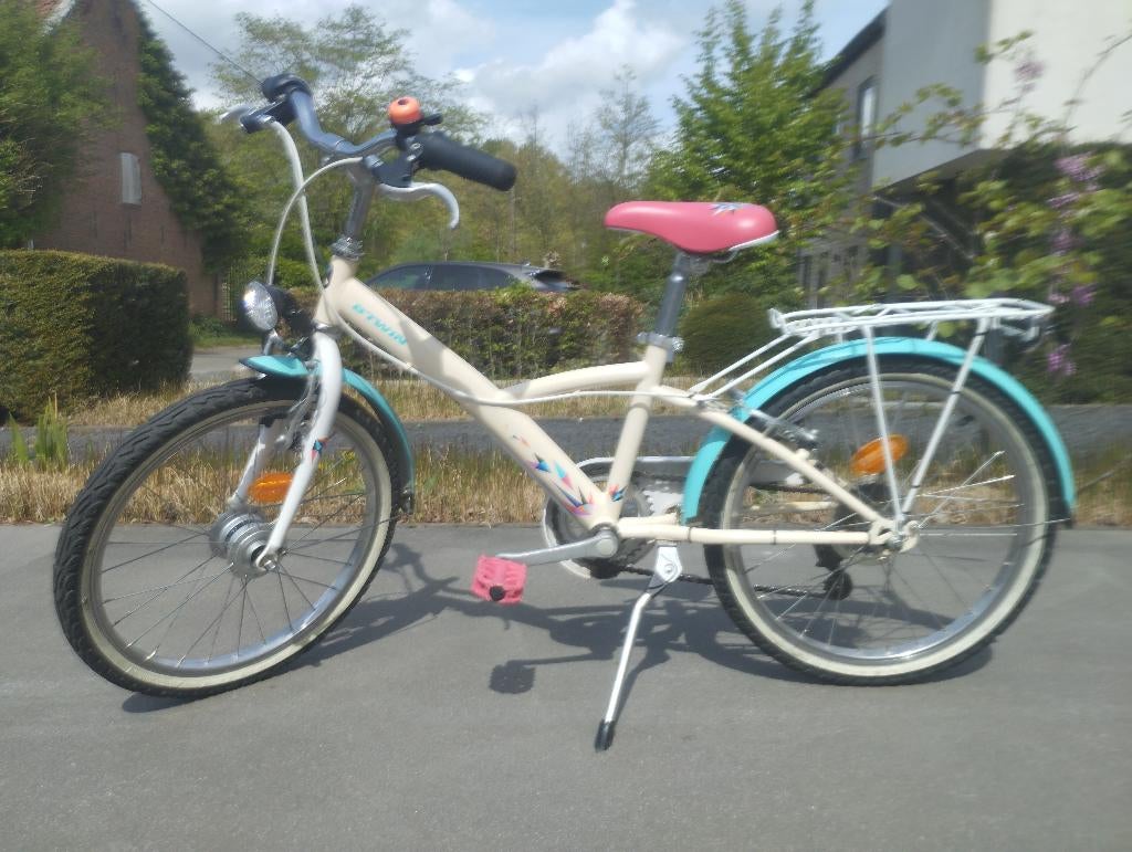 kinderfiets B-twin 20 inch 7-8-jaar, Btwin Decathlon, 20 pouces, Enlèvement, Utilisé