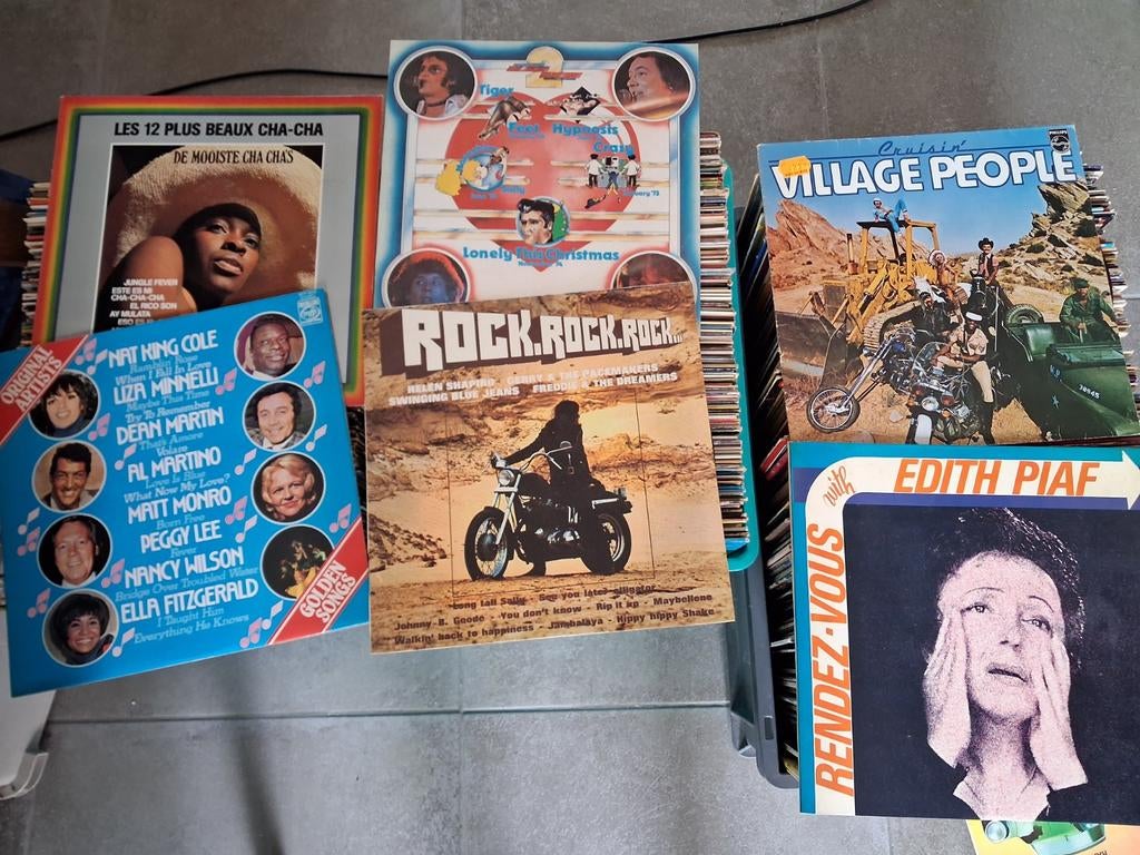 Lot lp's 600+, Cd's en Dvd's, Ophalen