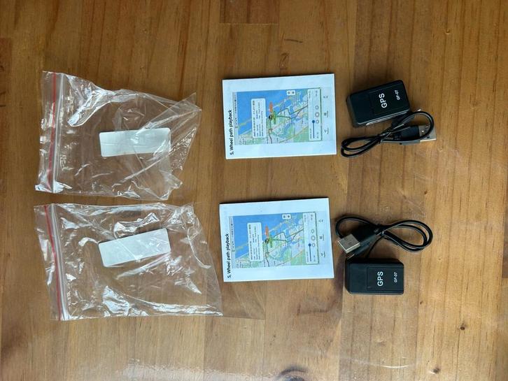 2x GPS tracker met magneet, ideaal voor auto/fiets-nieuw, Auto diversen, Autonavigatie, Ophalen