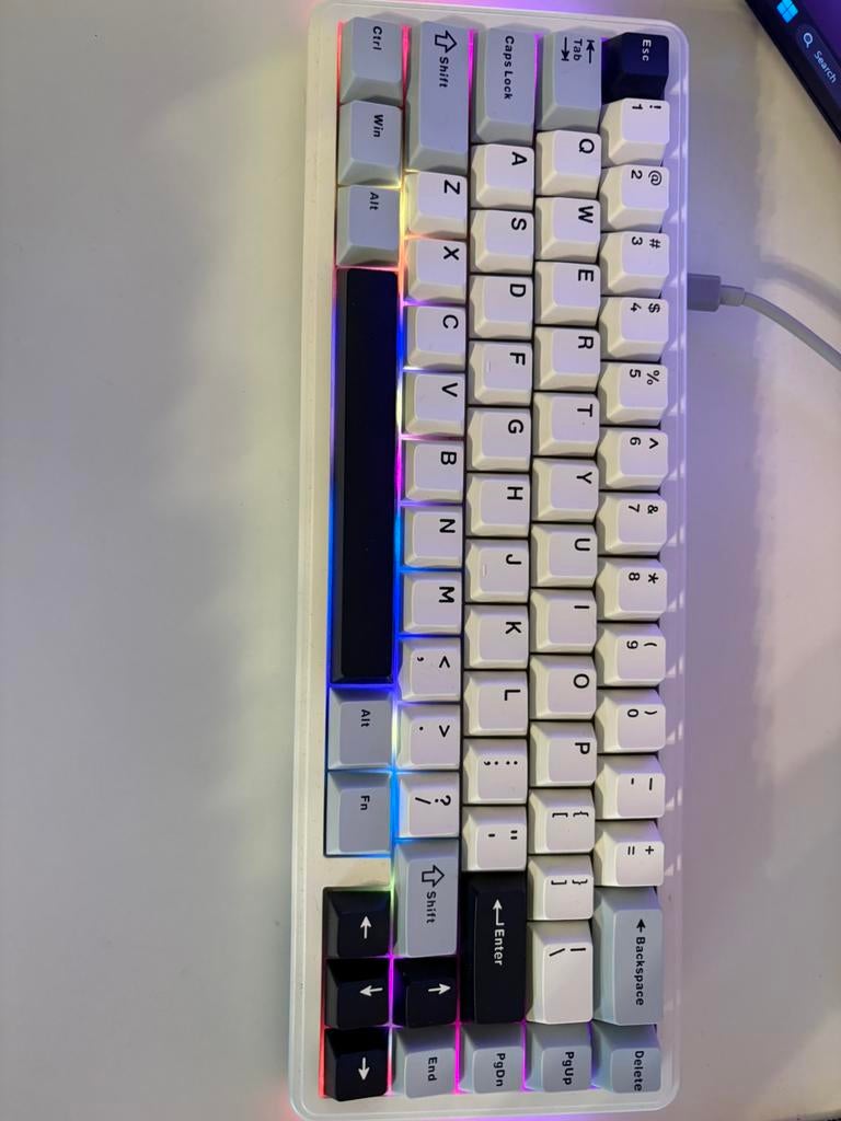 Epomaker x aula F65 mechanical keyboard., Informatique & Logiciels, Claviers, Comme neuf, Qwerty, Clavier gamer, Enlèvement