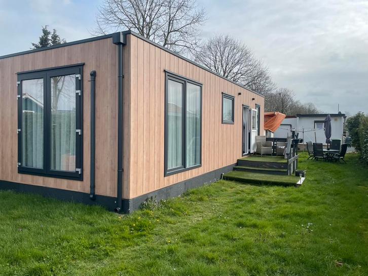 Chalet re koop, Caravanes & Camping, Caravanes, Particulier, jusqu'à 2, Airco, Enlèvement