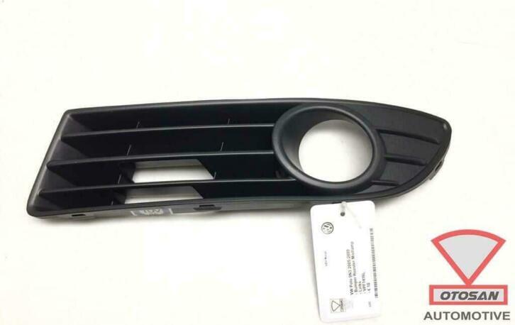 vw polo 05 09 grille de pare chocs avant antibrouillard gauc, Neuf, Pare-chocs, Volkswagen, Volkswagen AG