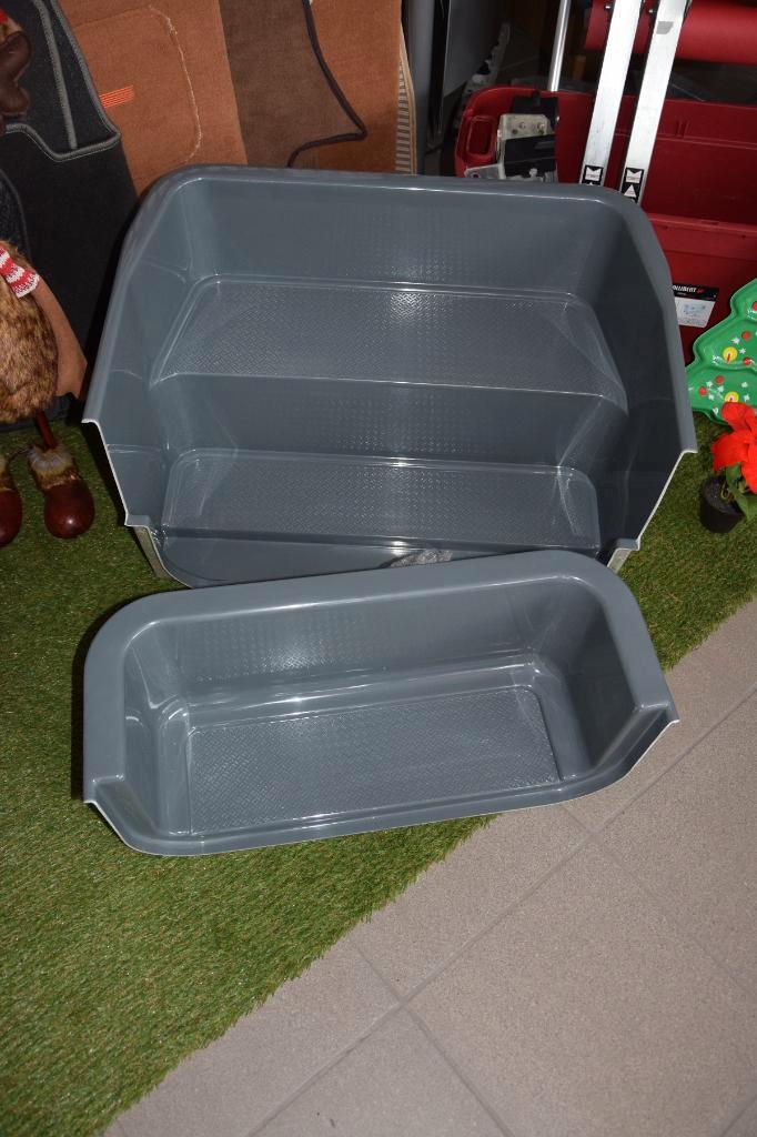 Nouveaux marchepieds d'entrée originaux gris en polyester, Caravanes & Camping, Camping-car Accessoires, Neuf, Enlèvement