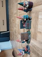 4 speciale beeldjes 4 puntkabauter met stempels erop achterk, Collections, Efteling, Enlèvement