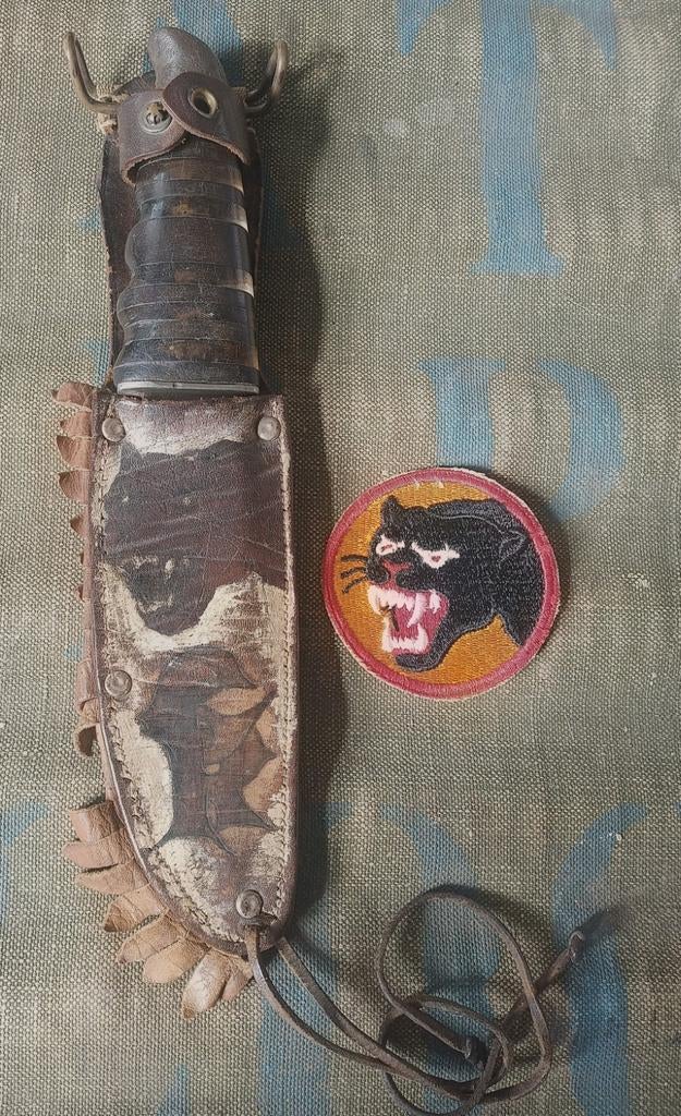 US WW2 couteau poignard 66th black panthers. Lire annonce, Collections, Objets militaires | Seconde Guerre mondiale, Enlèvement ou Envoi