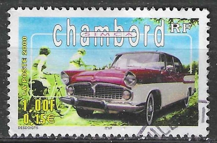 Francia 2000 - Yvert 3320 - Simca Chambord (ST), Envoi, Affranchi