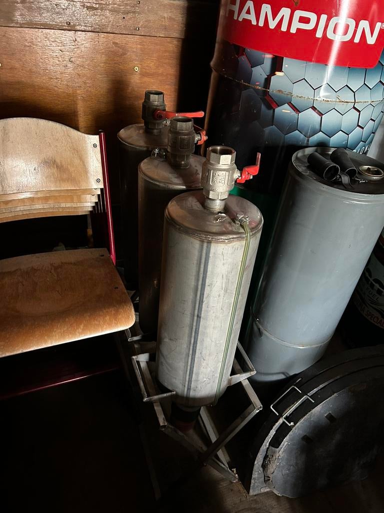 Tank flessen, Ophalen, Zo goed als nieuw