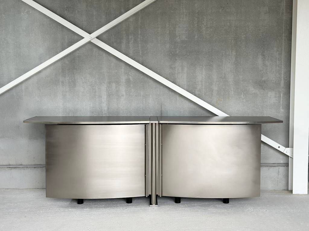 Vintage Belgochrom Dressoirkast, Enlèvement, Comme neuf, Métal