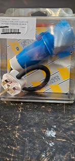 UK-stekker naar CEE verloopkabel, Caravanes & Camping, Enlèvement, Neuf