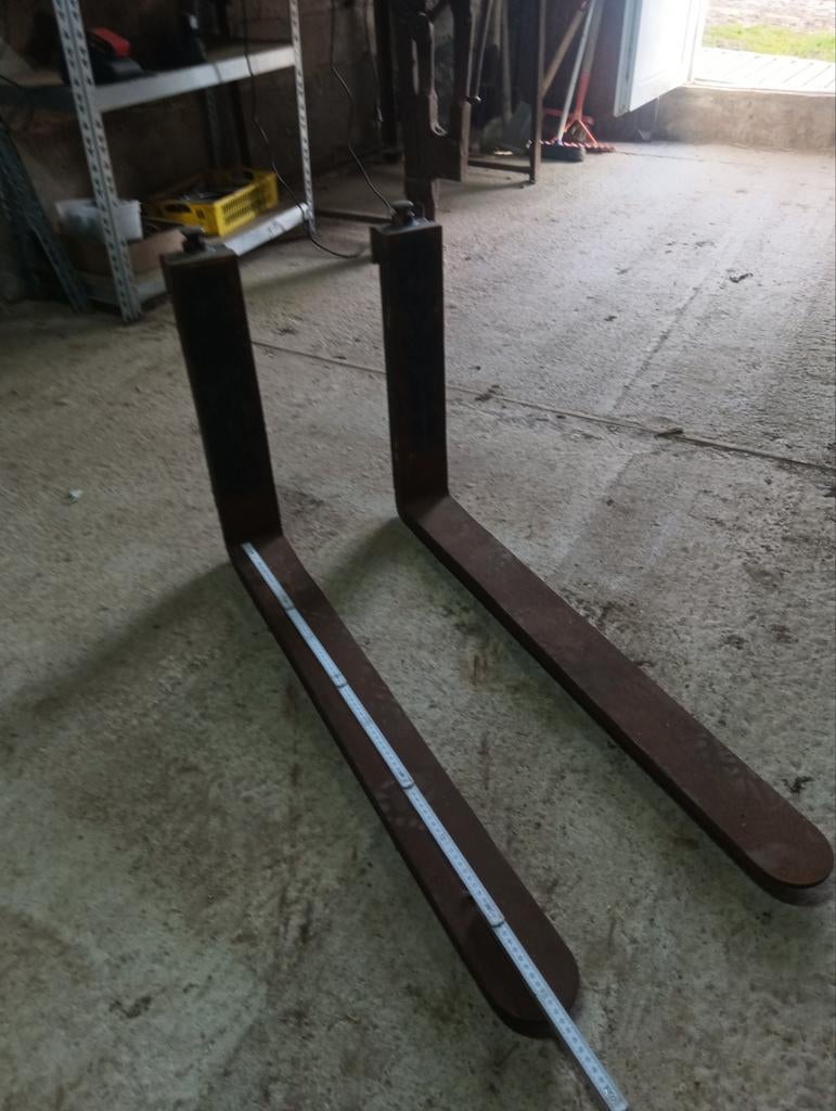 Palletlepels palletvorken palletvork pallettanden fem2, Ophalen