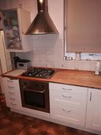 Keukenblokgedeelte, Bois, Enlèvement, Utilisé, Crème