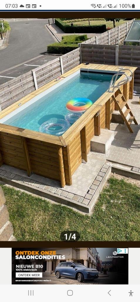 Piscine, Jardin & Terrasse, Enlèvement