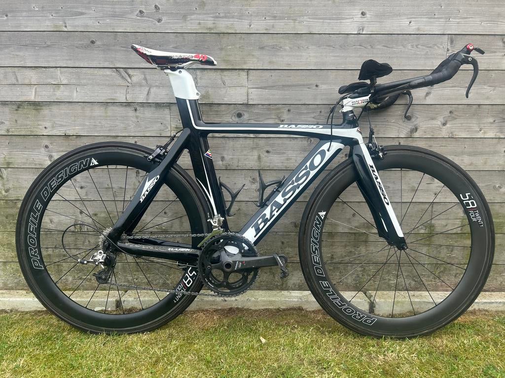 BASSO tijdritfiets in goeie staat voor een spotprijsje, Fietsen en Brommers, Fietsen | Racefietsen, Gebruikt, Overige merken, Meer dan 20 versnellingen