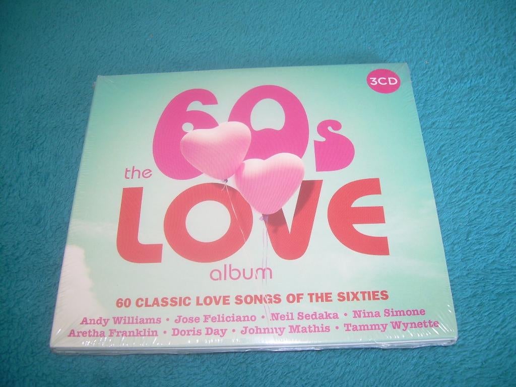 3 CD S - THE 60 S LOVE, Cd's en Dvd's, Cd's | Verzamelalbums, Ophalen of Verzenden, Zo goed als nieuw, Pop