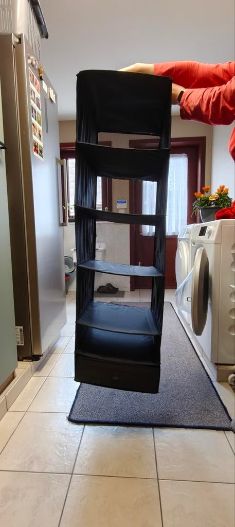 Ikea skubb kleding opberger zwart, Ophalen