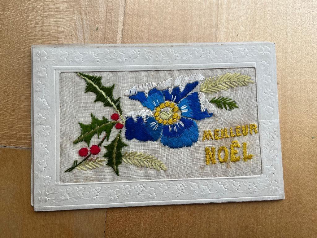 Wenskaart "Meilleur Noël" -1916, Verzamelen, Verzenden, Voor 1920, Ongelopen, Feest(dag)