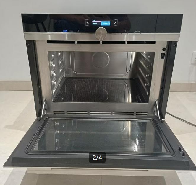 Siemens IQ700 Microgolfoven in perfecte staat type CF634AGS1, Elektronische apparatuur, Microgolfovens, Zo goed als nieuw, Inbouw
