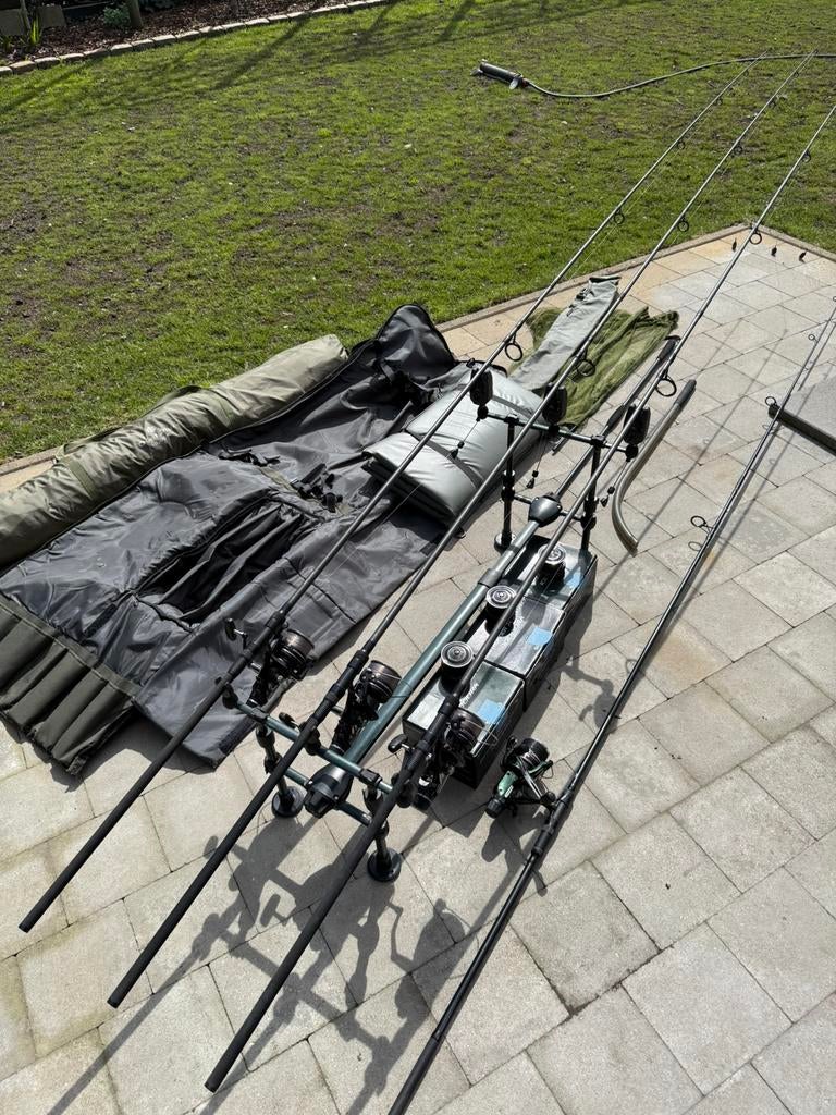 Karperset te koop SHIMANO X-AERO 10000RA, Ophalen, Gebruikt