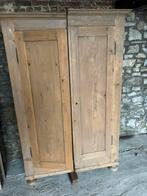 Armoire en pin, Maison & Meubles, Avec tablette(s), 100 à 150 cm, Utilisé, Pin