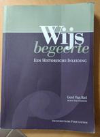 Wijsbegeerte filosofie Gerd van Riel, Ophalen of Verzenden, Zo goed als nieuw, Hogeschool