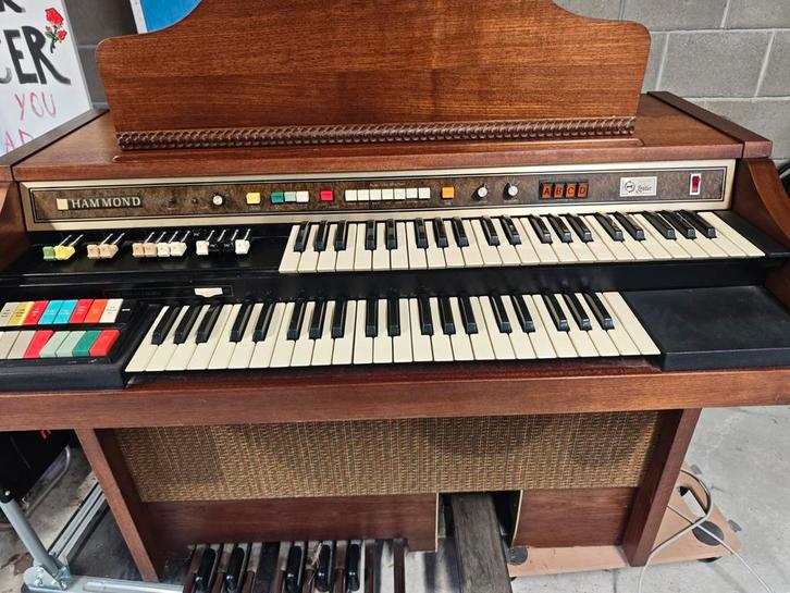 Hammond Aurora 8022KM – Vintage orgel Leslie, Muziek en Instrumenten, Orgels, Orgel, Ophalen