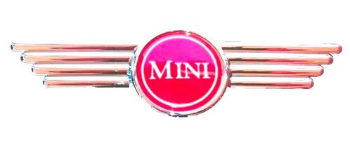 Wing badge rood Classic Mini., Auto-onderdelen, Overige Auto-onderdelen, Mini, Oldtimer onderdelen, Rover, Austin, Nieuw, Ophalen of Verzenden