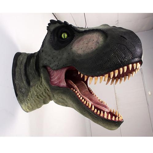Giant T-Rex Head – Dinosaurus beeld Lengte 133 cm, Verzamelen, Dierenverzamelingen, Nieuw, Ophalen of Verzenden
