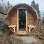 Barrel Sauna 2,5M Gratis Levering, Sport en Fitness, Sauna, Ophalen of Verzenden, Nieuw