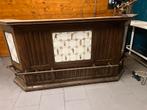 Bar ancien, Maison & Meubles, Dénudé, Enlèvement, Utilisé, Y compris les chaises de bar